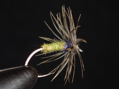 Olive Soft hackle Wet fly - Image 2