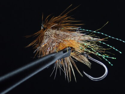 Trout Spey Micro Intruder - Copper/Orange